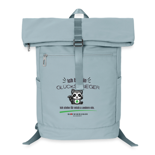 Glückskrieger Premium Rucksack - ice blue