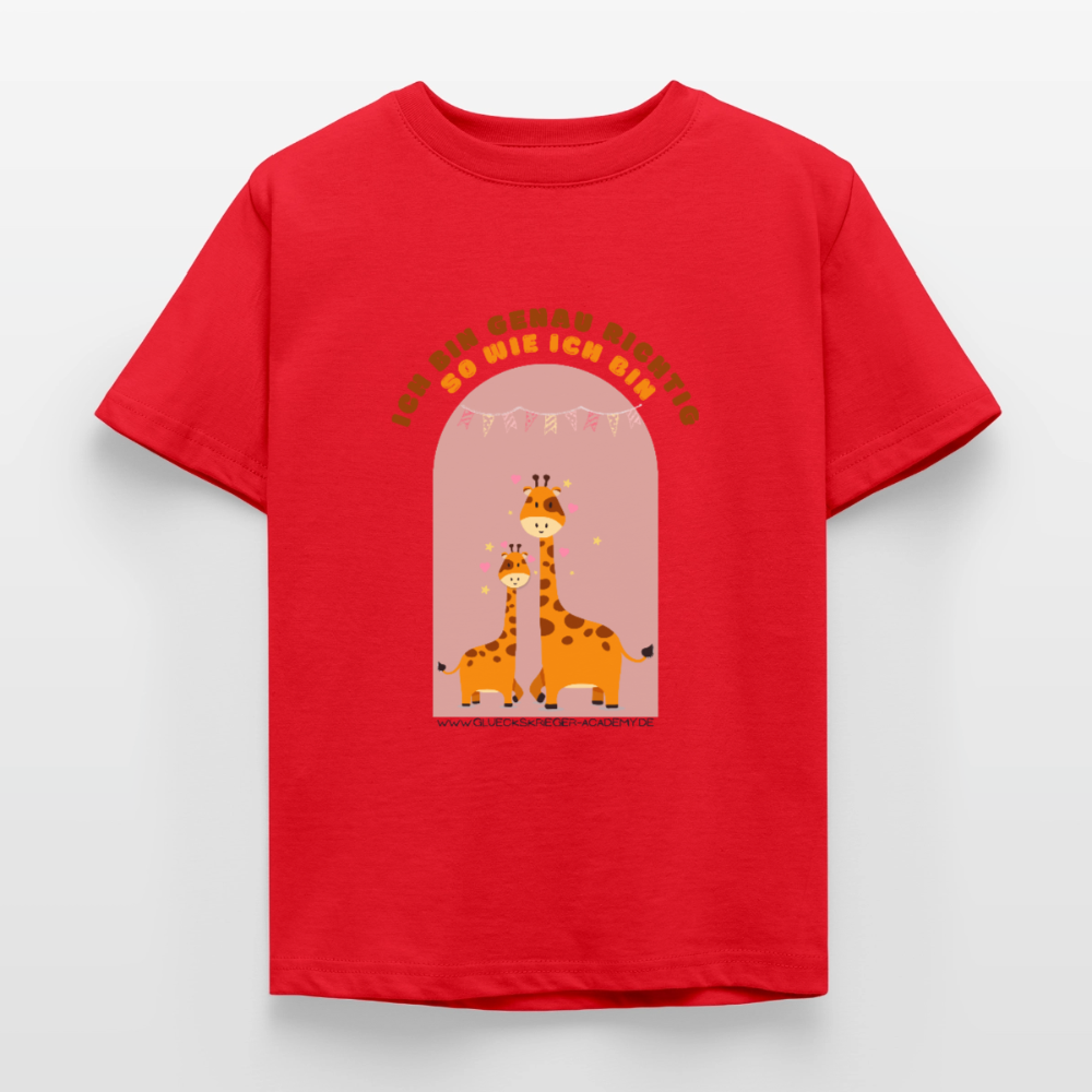 Kinder Shirt - Ich bin... - red