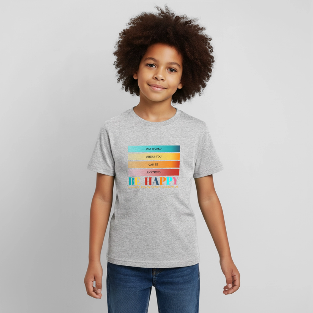Kinder Shirt - Freunde fürs Leben - heather grey