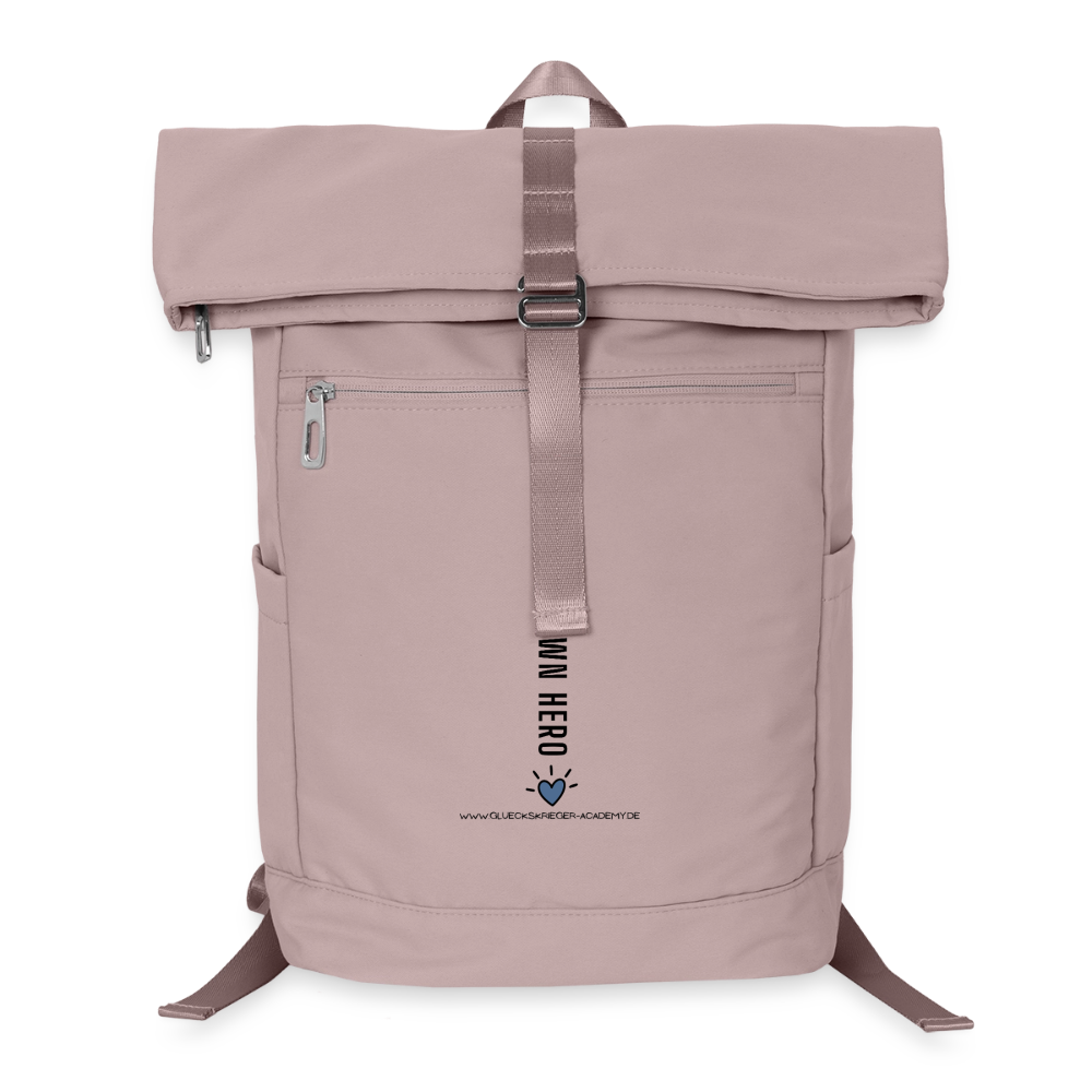 Glückskrieger Premium Rucksack-Hero - old pink 