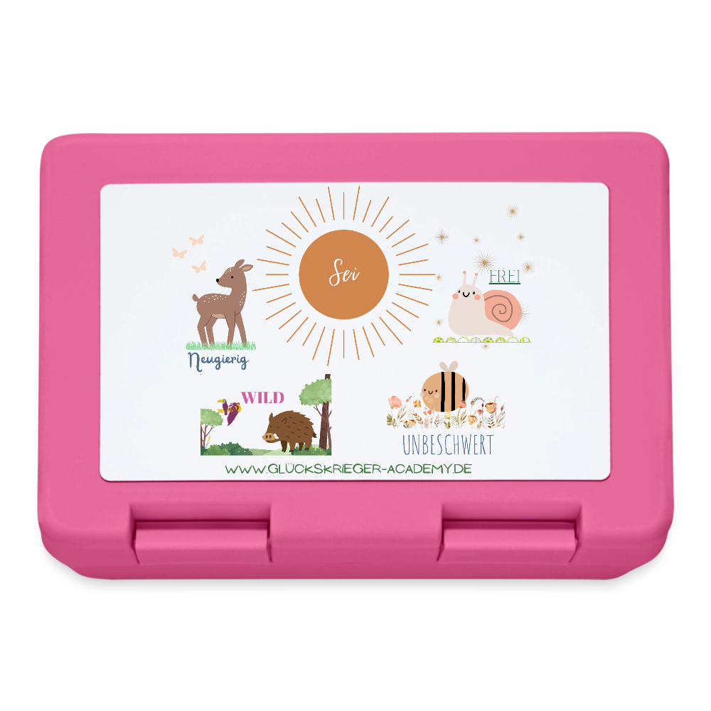 Kinder Lunchbox – Mut & Selbstvertrauen für jeden Tag - pink
