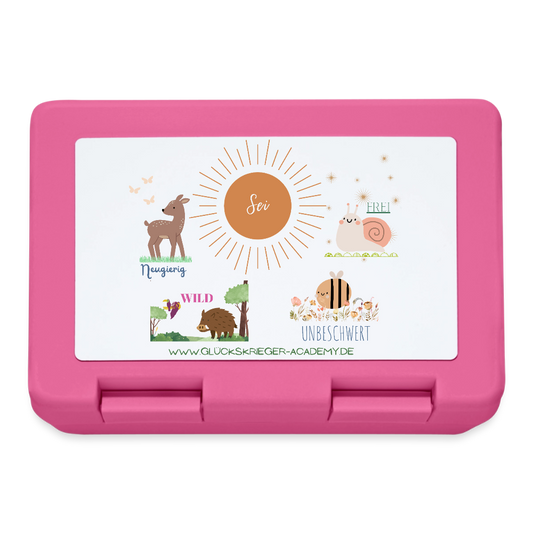 Kinder Lunchbox – Mut & Selbstvertrauen für jeden Tag - pink