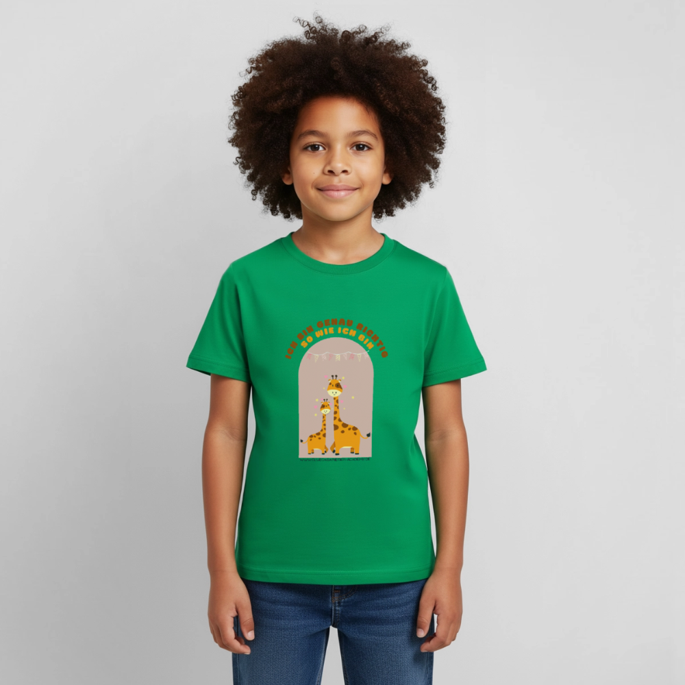 Kinder Shirt - Ich bin... - kelly green