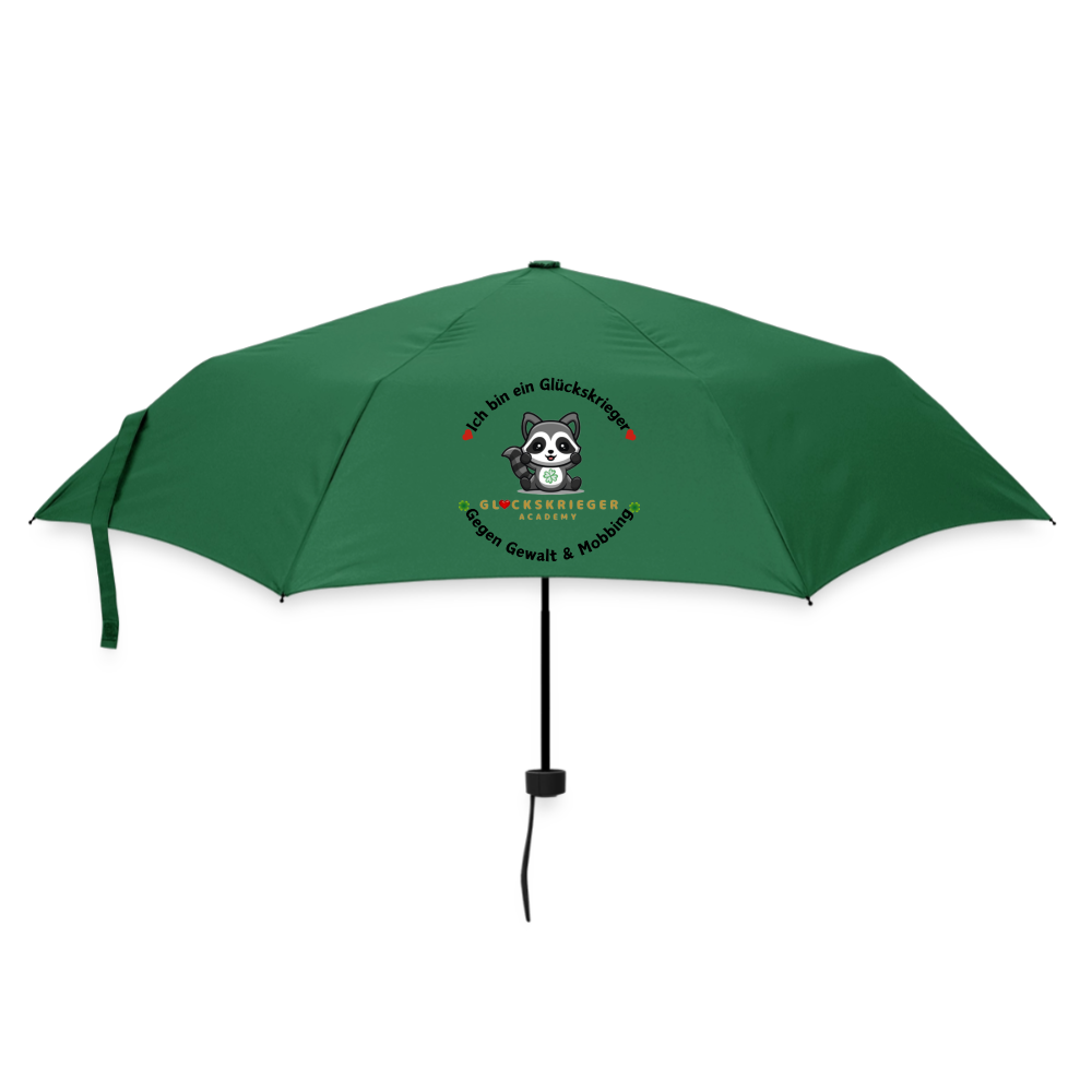 Glückskrieger Regenschirm – Stark durch jedes Wetter - bottlegreen