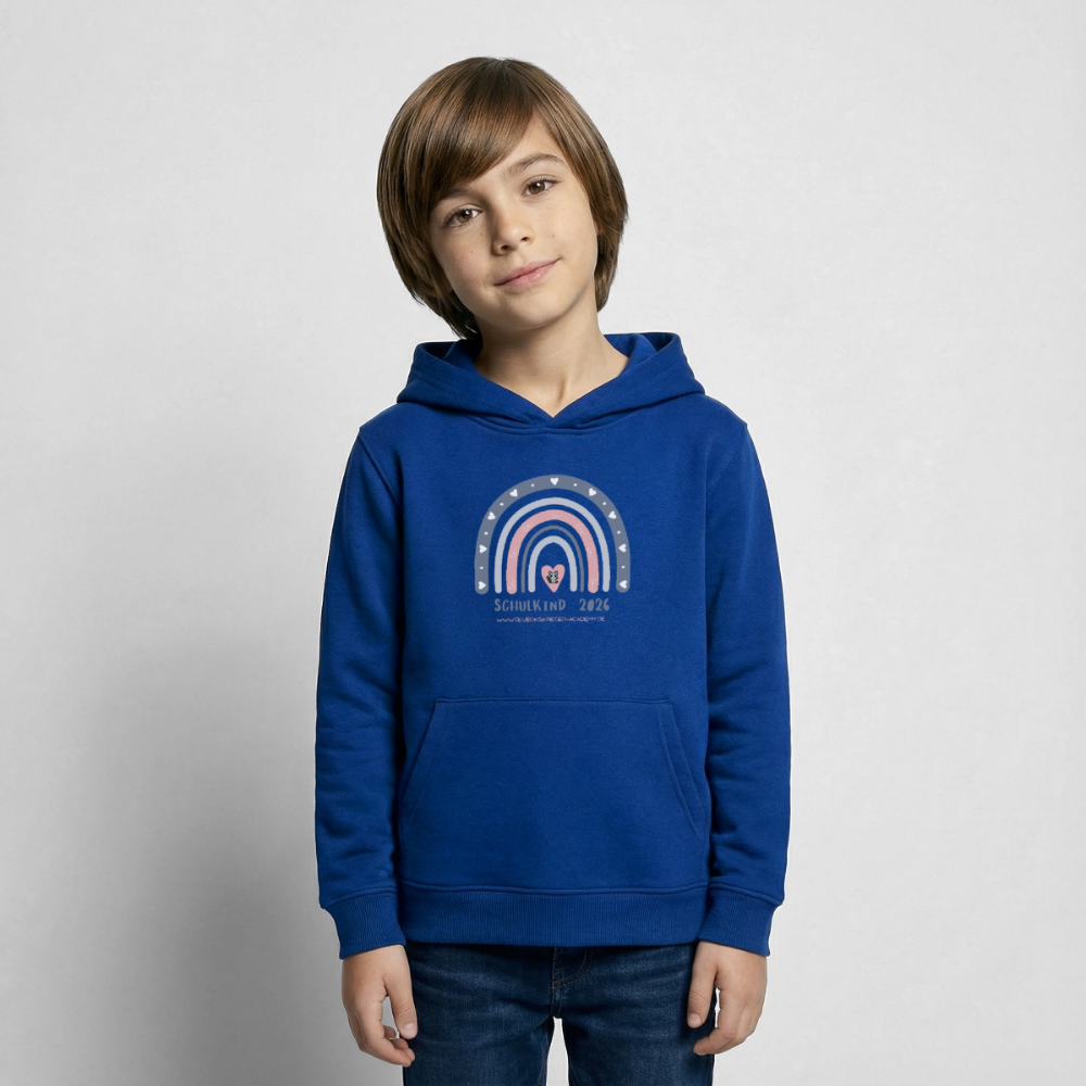 Glückskrieger Hoodie – Schulkind 2026 - bright royal
