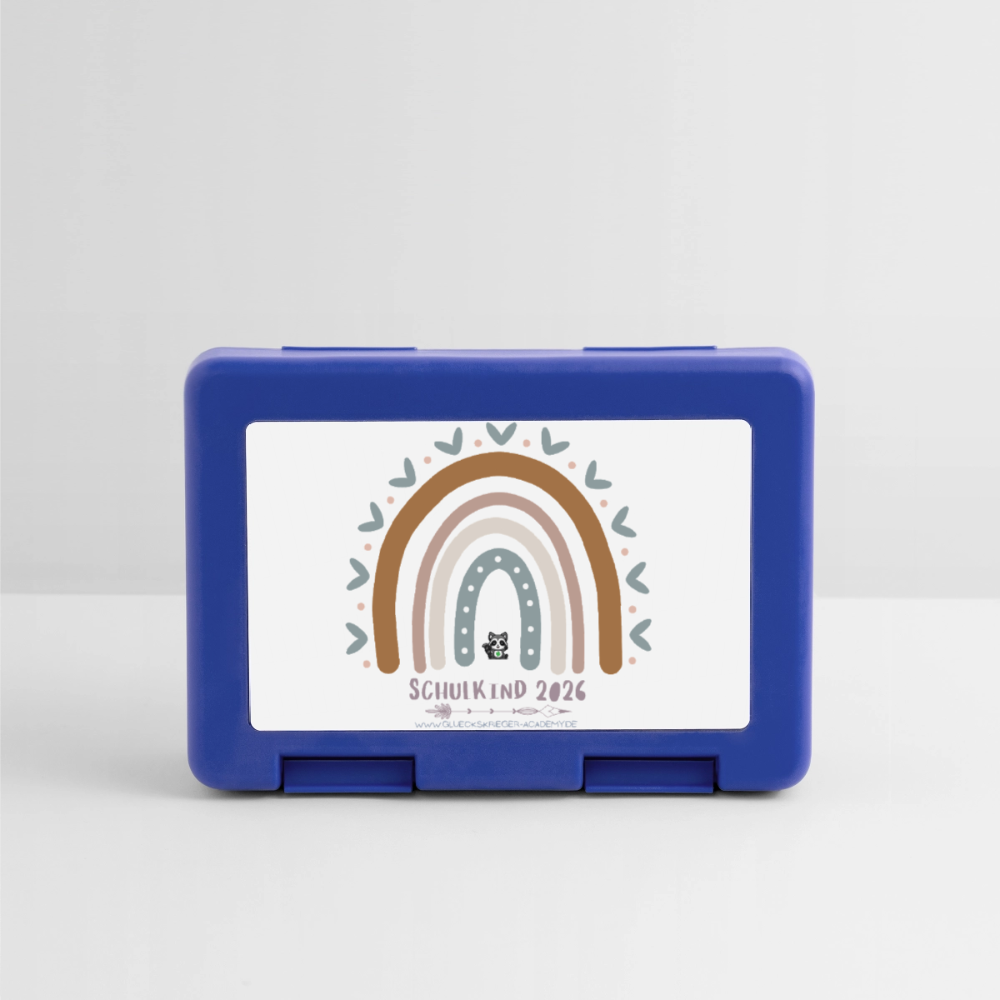 Kinder Lunchbox – Schulkind 2026 - royal blue