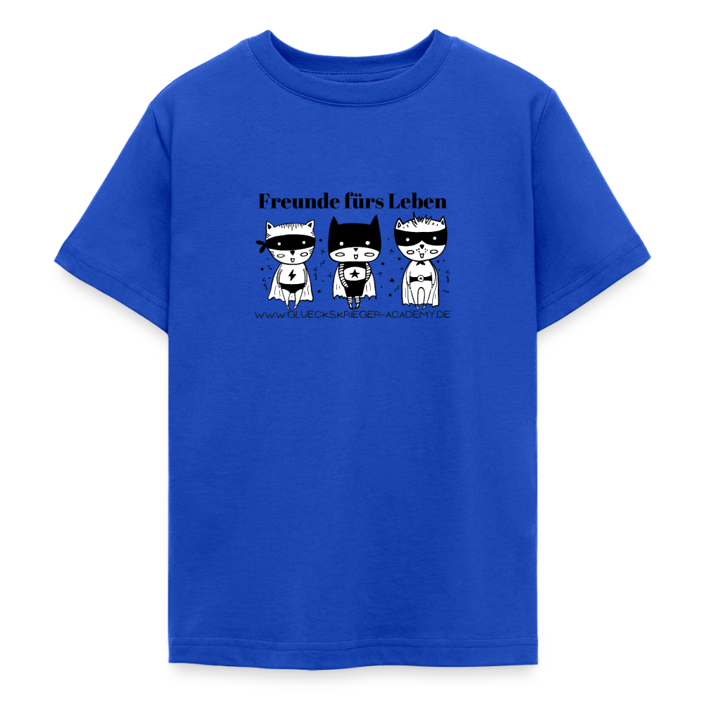 T-Shirt für Kids- Freunde fürs Leben - royal blue