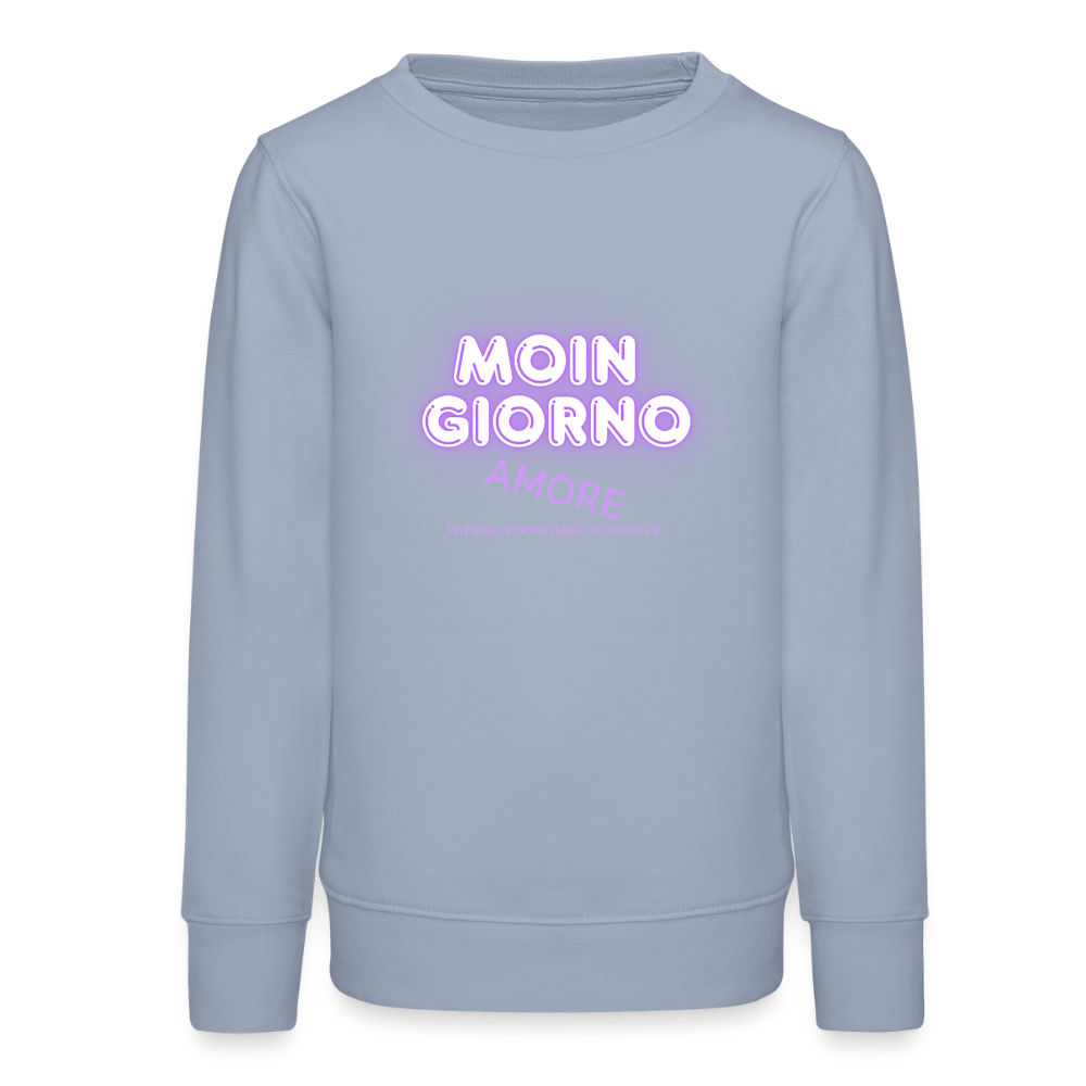 Glückskrieger Teens Pullover – Moin - lavender-violet