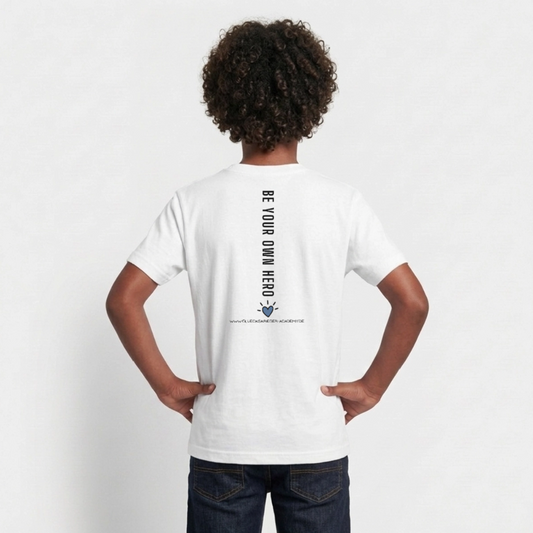 T-Shirt für Teens- Hero - white