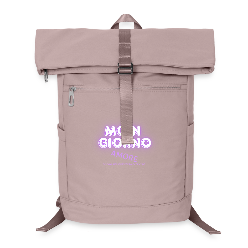 Glückskrieger Premium Rucksack-Moin - old pink 