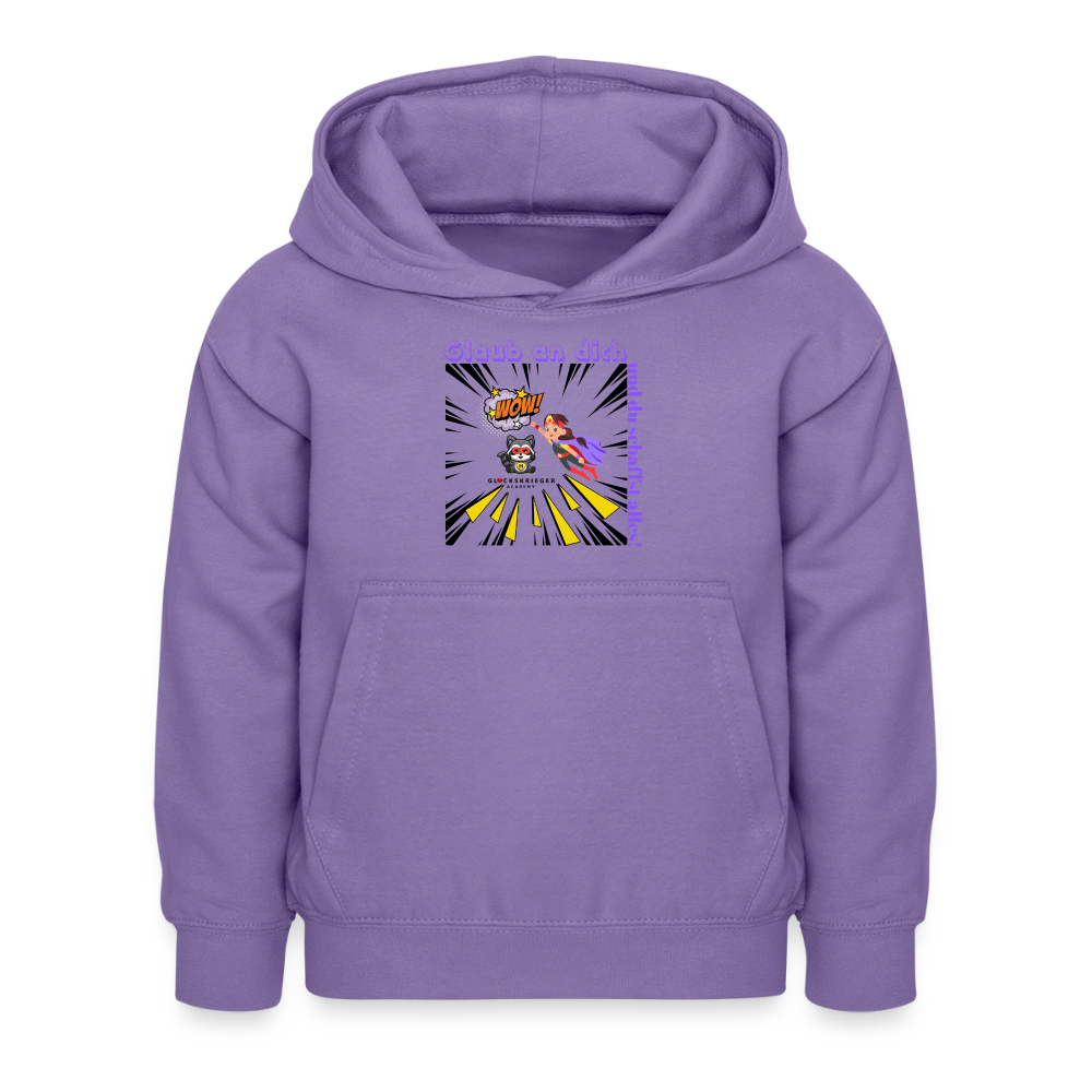 Glückskrieger Hoodie – Stark & Mutig - lavender