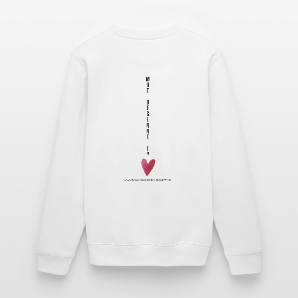 Damen Pullover-Mut - white