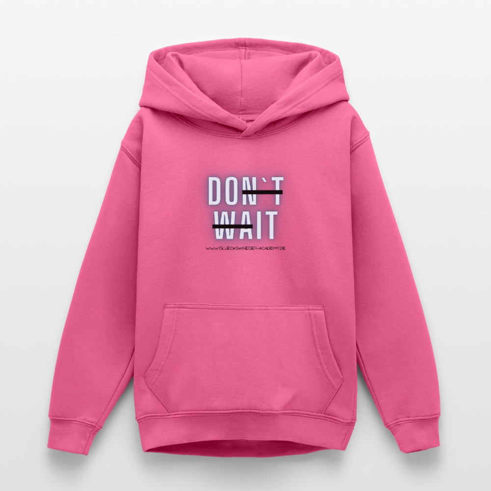 Glückskrieger Hoodie  für Teens– Do it - pink