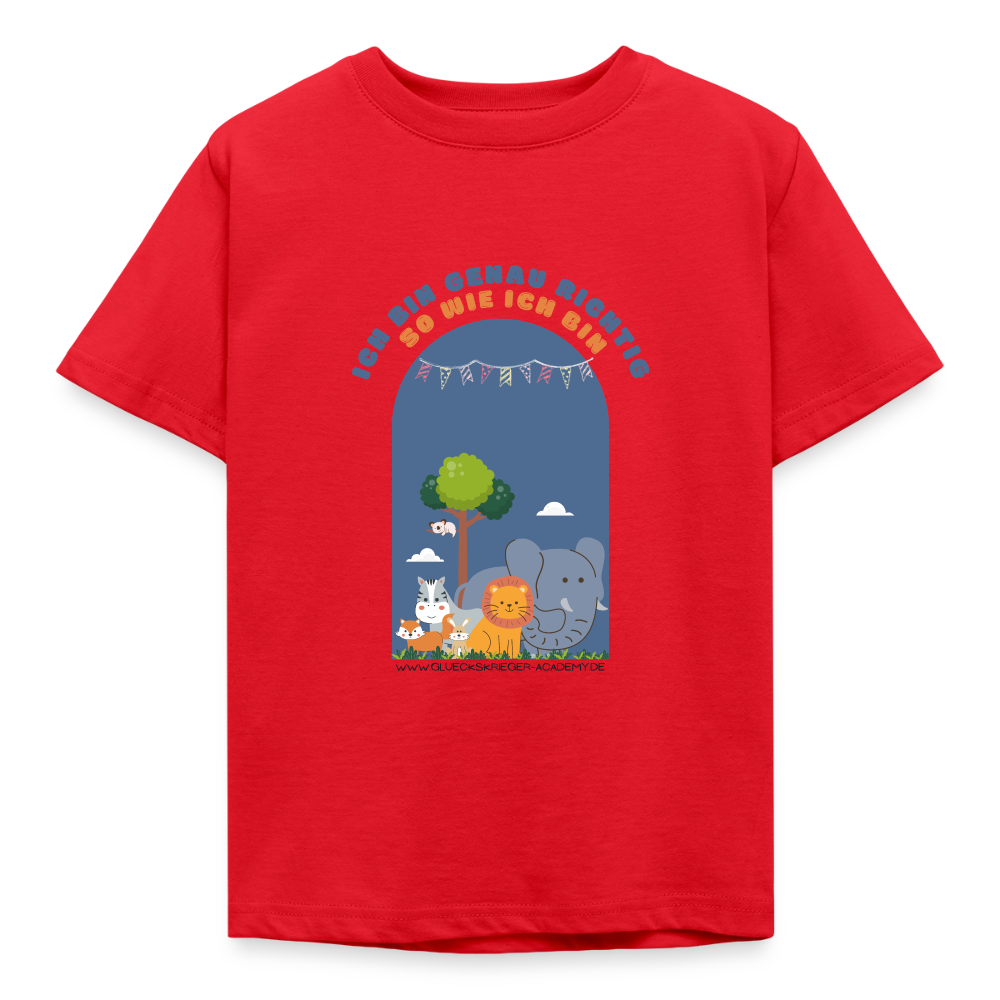 Kinder Shirt - Ich bin... - red