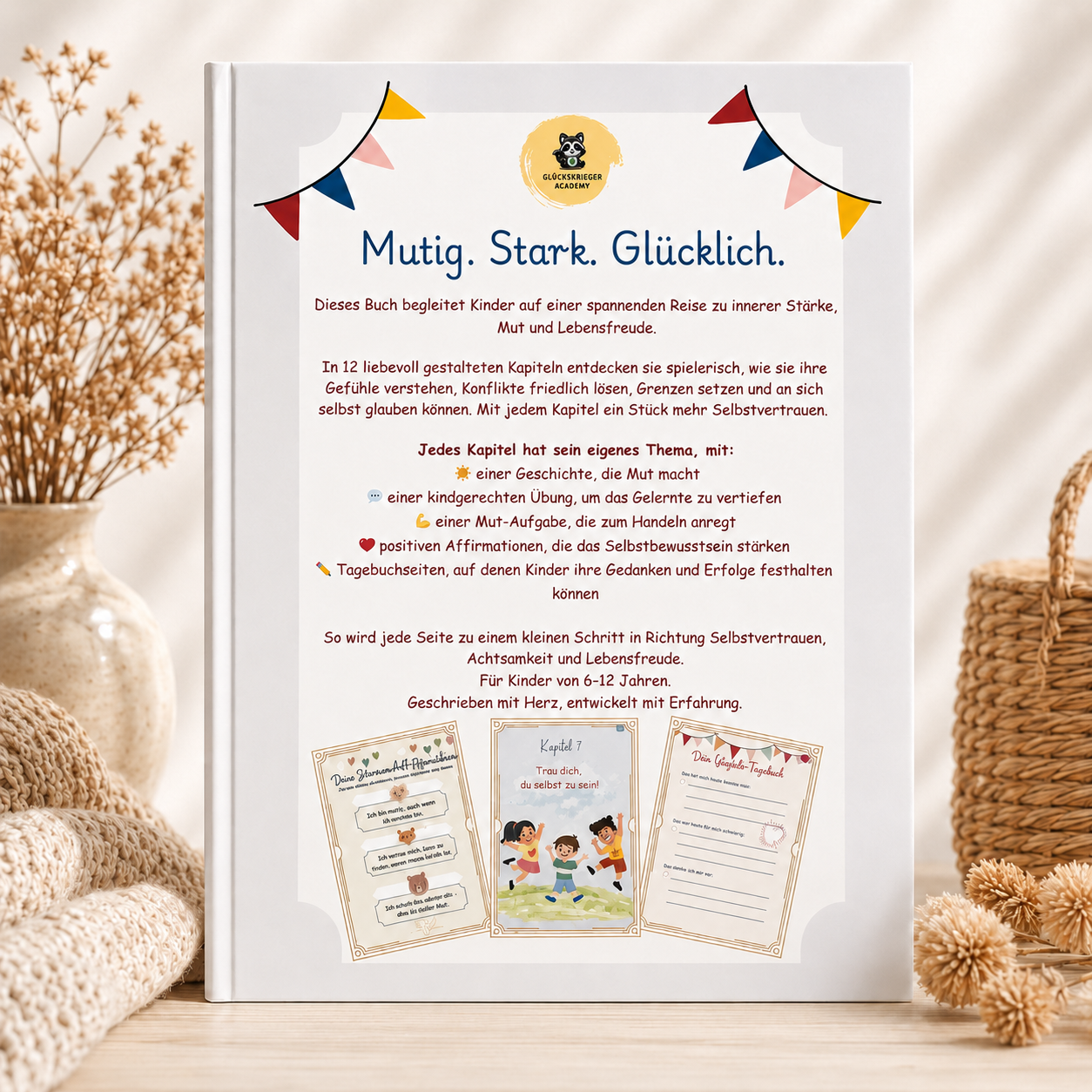 Stark wie ein Glückskrieger – Das Mitmach-Workbook für mehr Mut & Selbstvertrauen