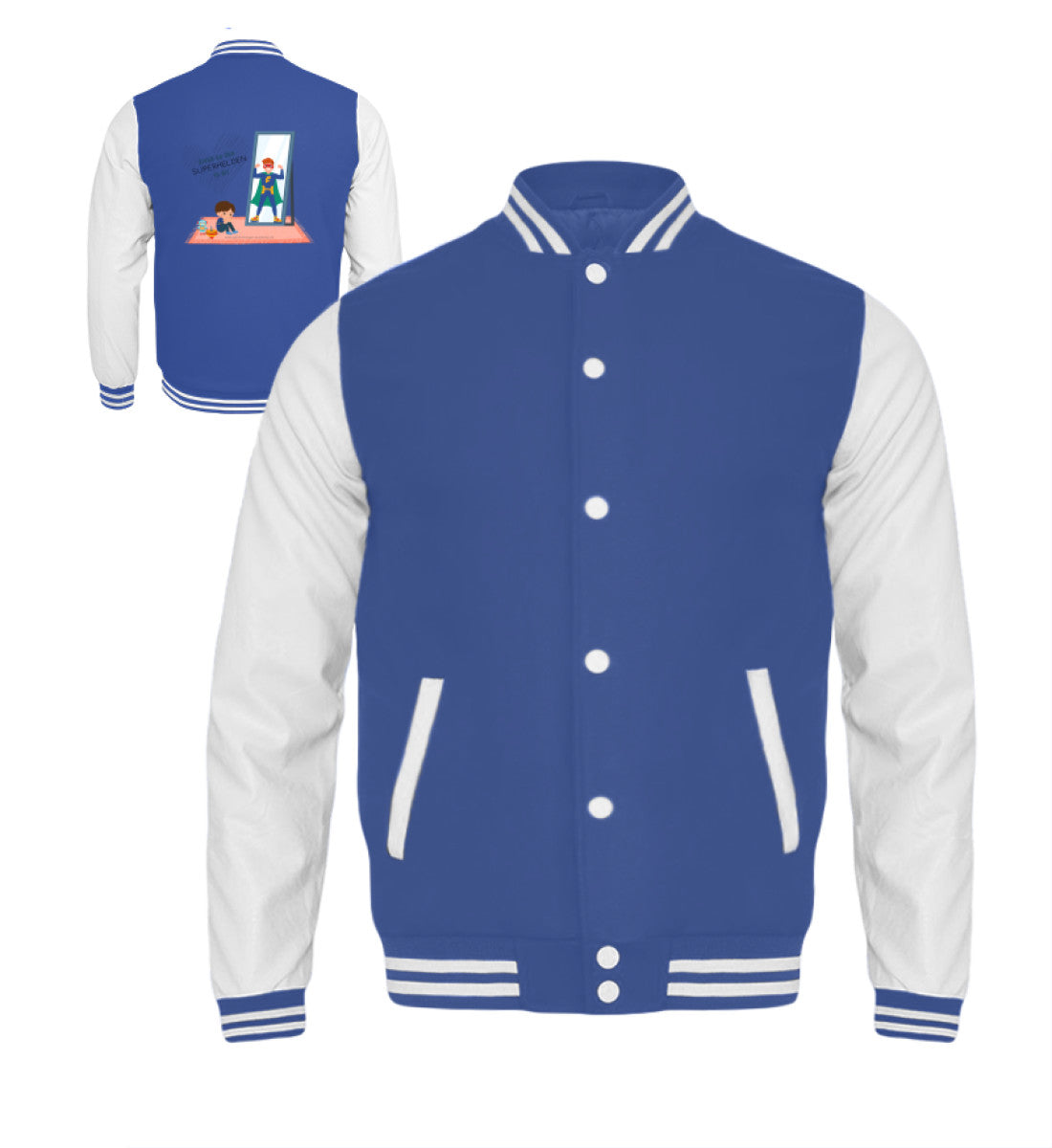 Royal Blue-White-6751