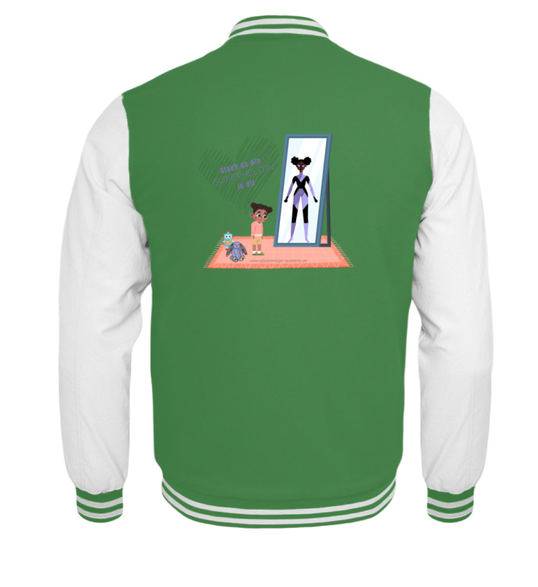 Kelly Green-White-6754